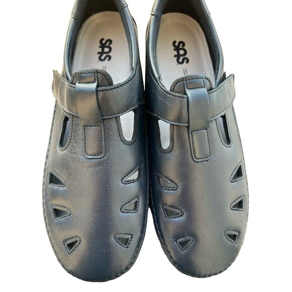 SAS Women's Leather Roamer Slip-On Size 10.5 WW Medicare Diabetic Approved Shoe - Picture 3 of 5